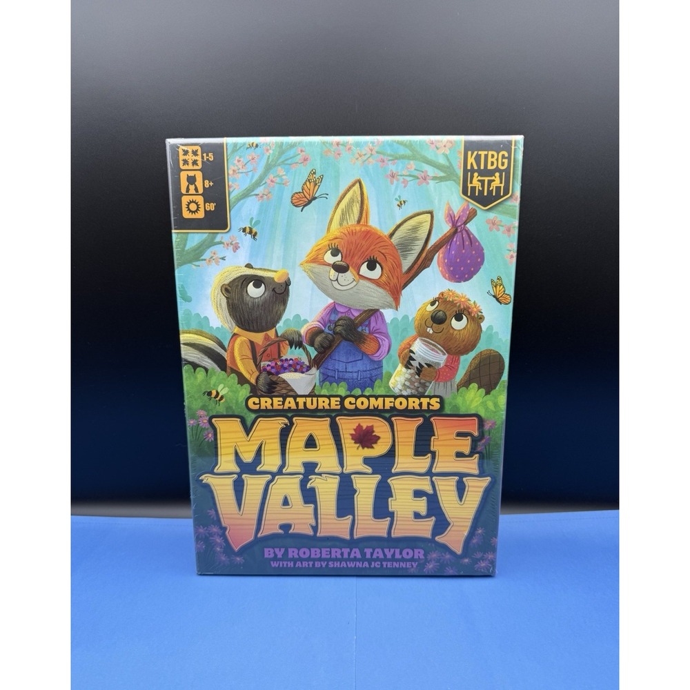 Maple Valley: A Creature Comforts Game Brand New Sealed